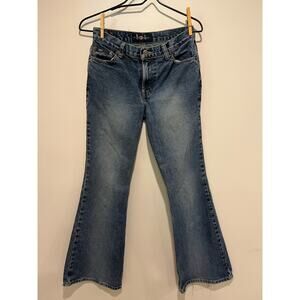 Vintage Lei Y2K Flare Med Wash‎ Med Rise Jeans Womans Size 5